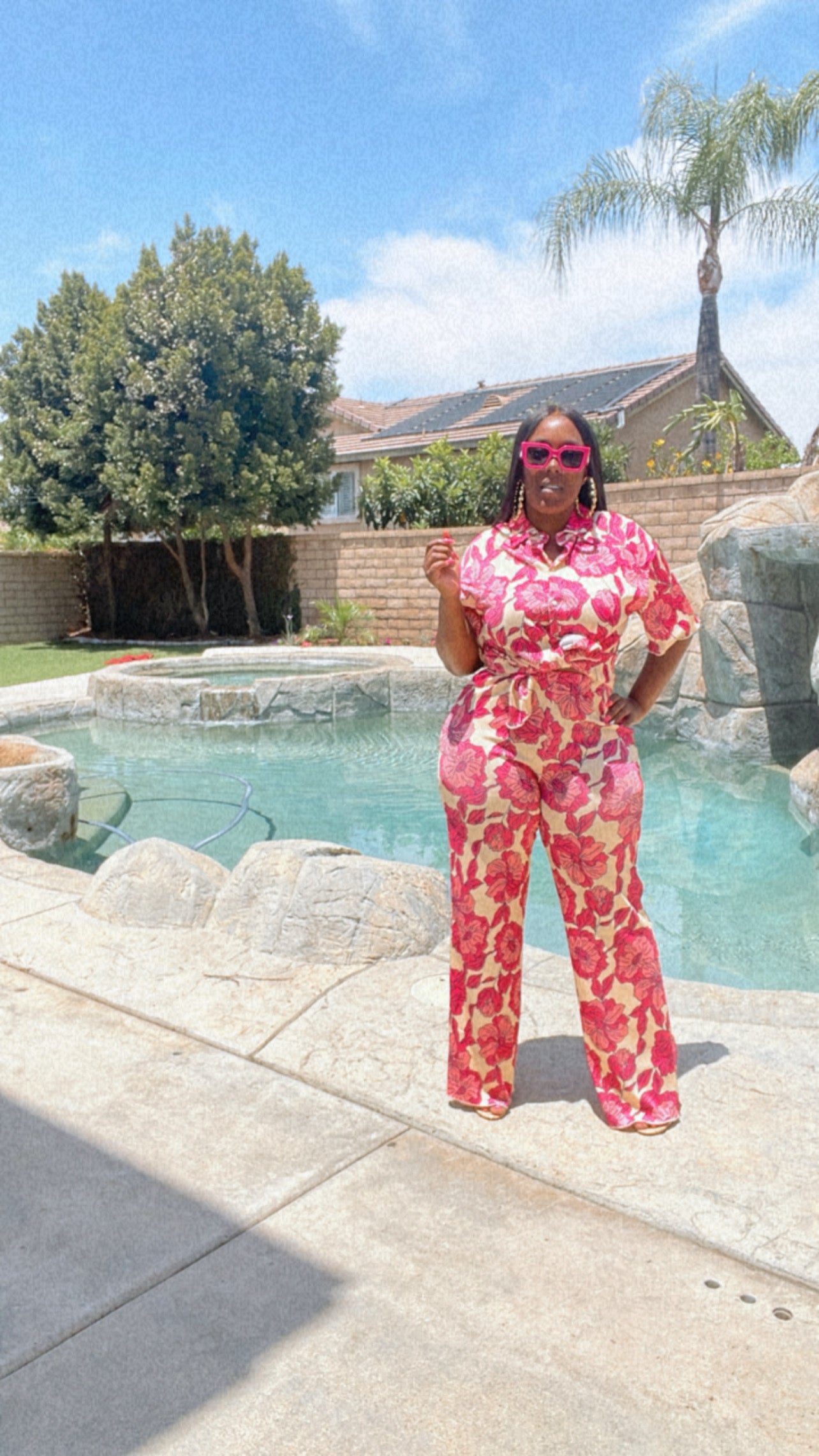 Pink Mimi Pants Set