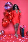 Its All Love Dress (Red)