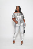 Silver Jumpsuit