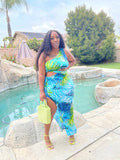 Blue Paradise Dress