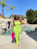 Sexy Summer Jumpsuit (Neon Yellow)