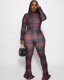 Foxy Girl Jumpsuit (Brown/Black)