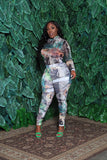 I'm The Flyest set (Green Multi)