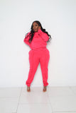 Fuchsia Sweat Set
